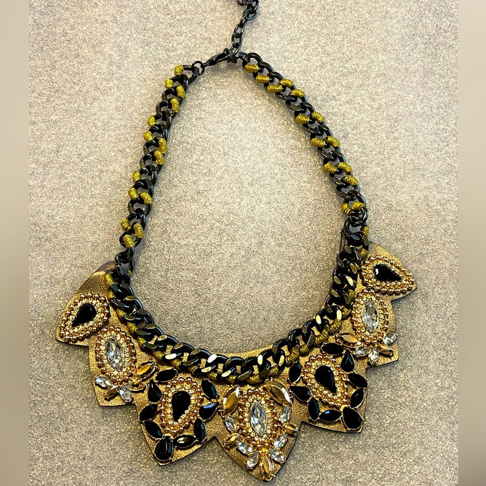 Jewel embellished necklace